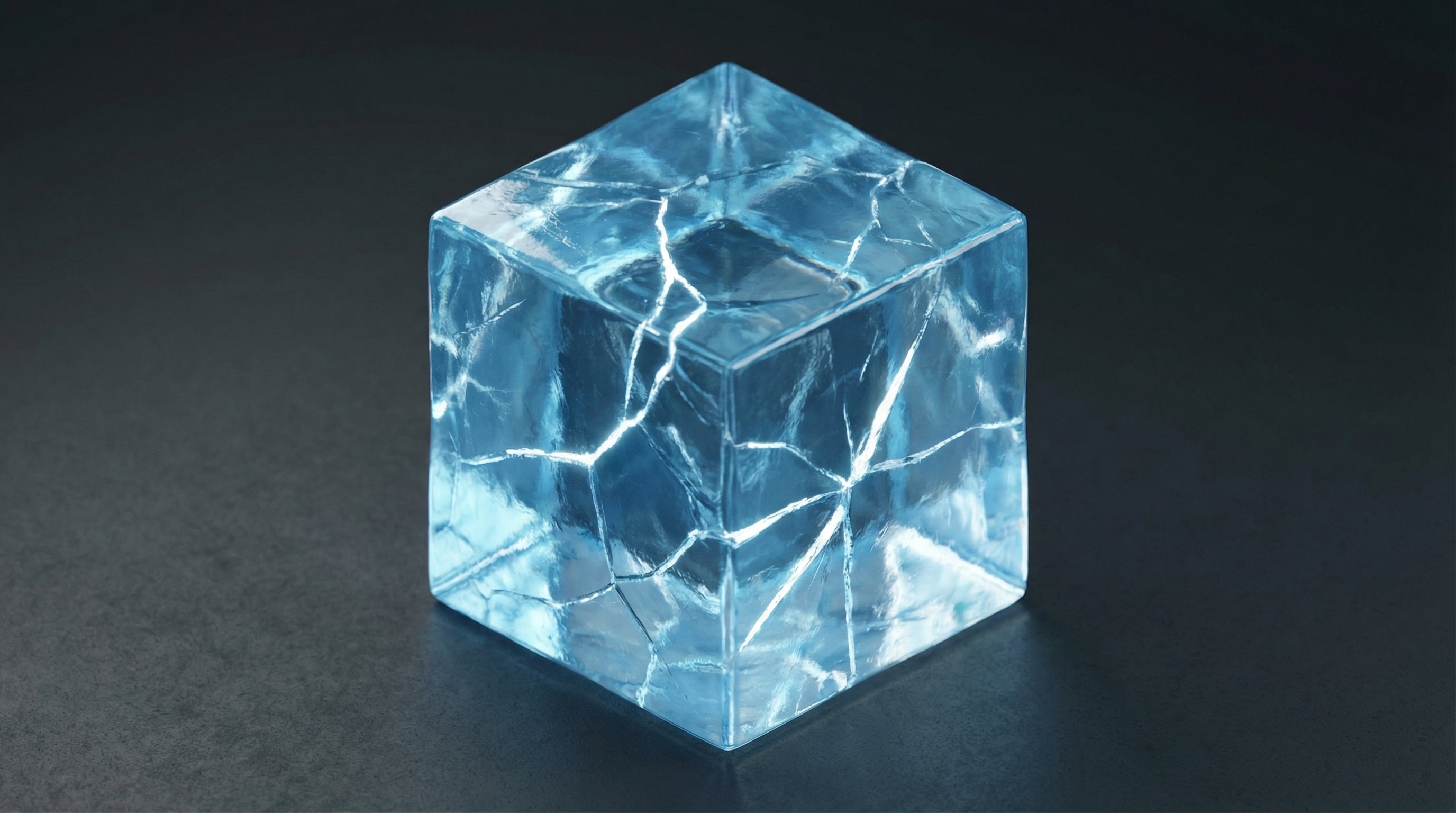 Glacon fissure - cliquez encore pour le briser